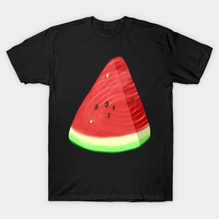 Melon Watermelon Summer Ocean Beach Vavation T-Shirt